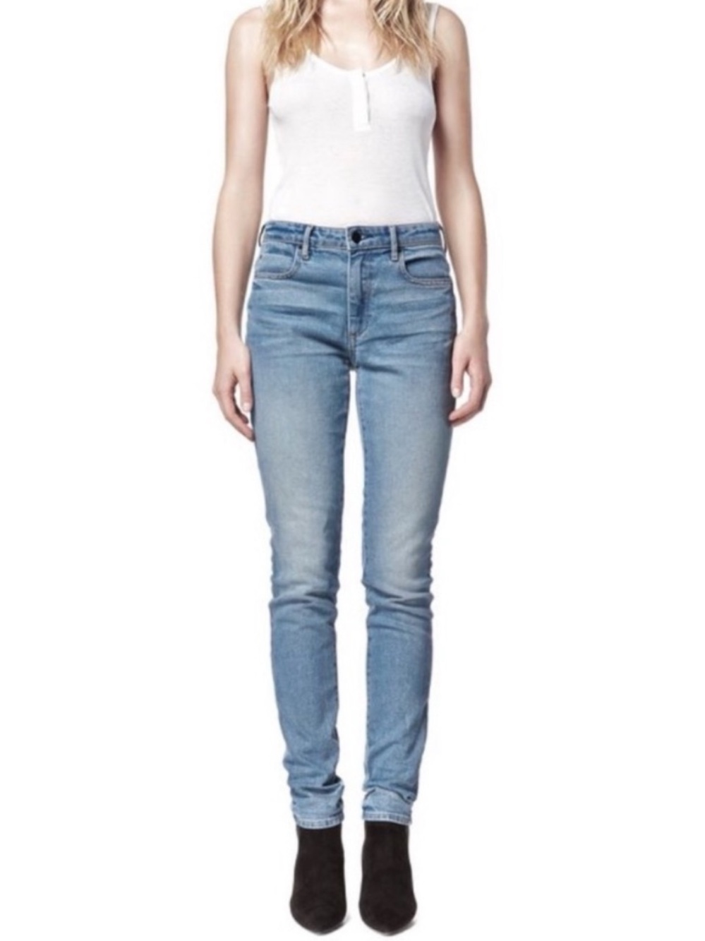 DENIM X ALEXANDER WANG SLIM FIT BLUE 001 JEANS 29